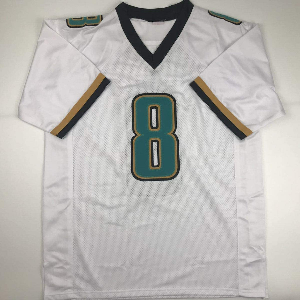 Autographed/Signed Mark Brunell Jacksonville White Football Jersey PSA/DNA COA