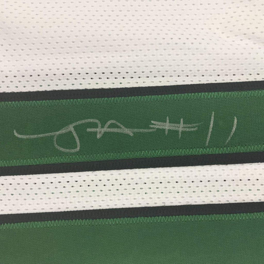 Autographed/Signed Robby Anderson New York 2019 White Football Jersey JSA COA