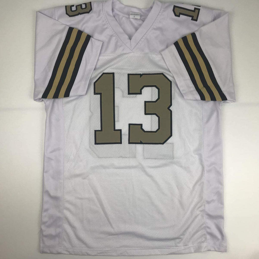 Autographed/Signed Michael Thomas New Orleans Color Rush Football Jersey Beckett BAS COA