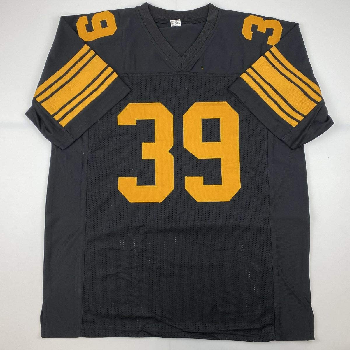 Autographed/Signed Minkah Fitzpatrick Pittsburgh Color Rush Football Jersey JSA COA