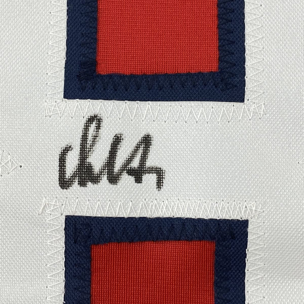 Autographed/Signed Alexander Alex Ovechkin Washington Red Hockey Jersey JSA COA