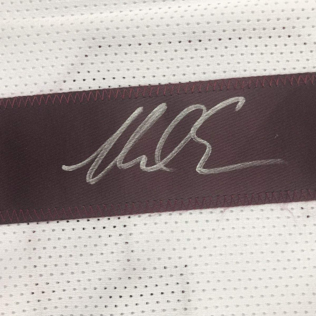 Autographed/Signed Mike Evans Texas A&M White College Football Jersey PSA/DNA COA