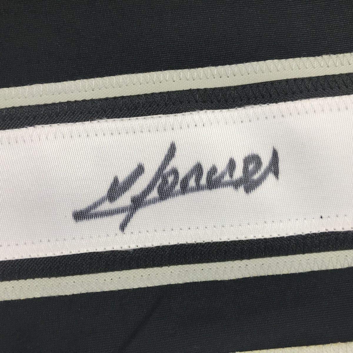 Autographed/Signed Yoan Moncada Chicago Black Baseball Jersey Beckett BAS COA