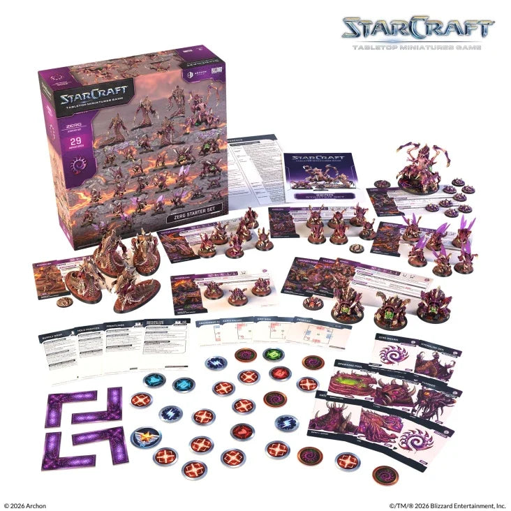 StarCraft Miniatures Game: Zerg: Starter Set