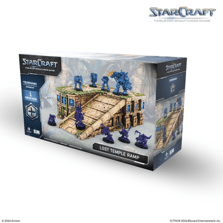StarCraft Miniatures Game: Terrain: Lost Temple Ramp