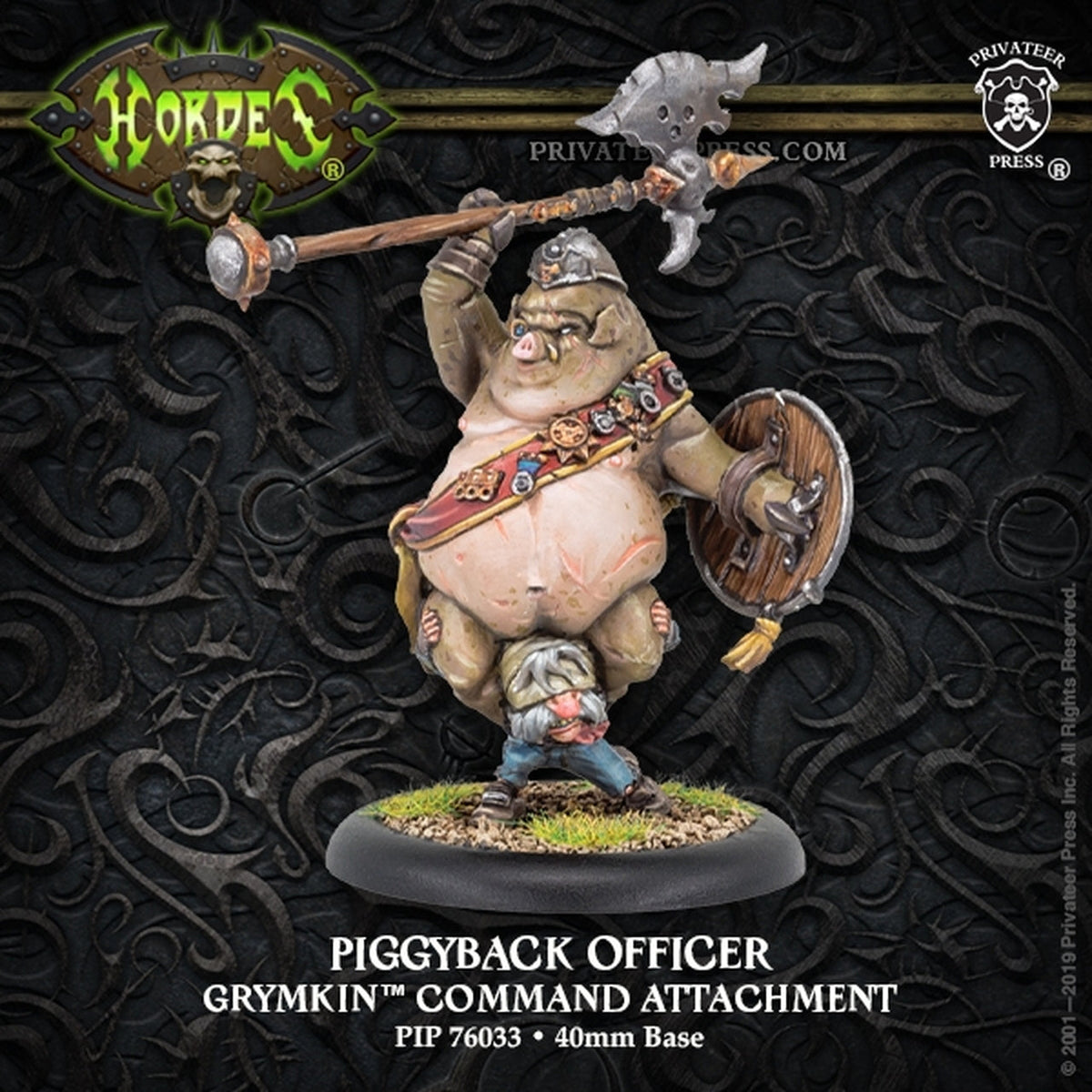 Hordes: Grymkin Piggyback Officer