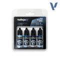 Vallejo True Metallic Metal: Paint Set - Ultramarine Blue (4)