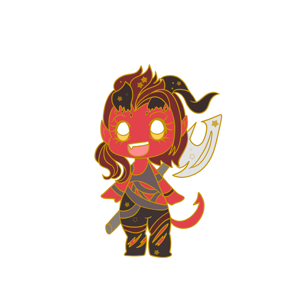Baldur’s Gate 3: Karlach Enamel Pin
