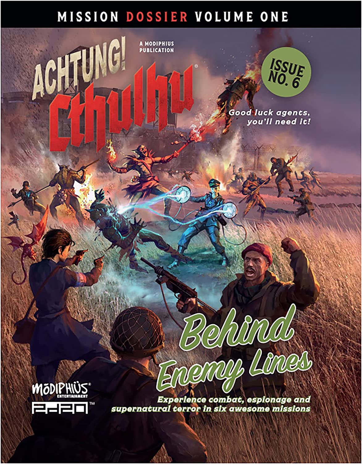 Achtung! Cthulhu 2d20: Mission Dossier 1 - Behind Enemy Lines