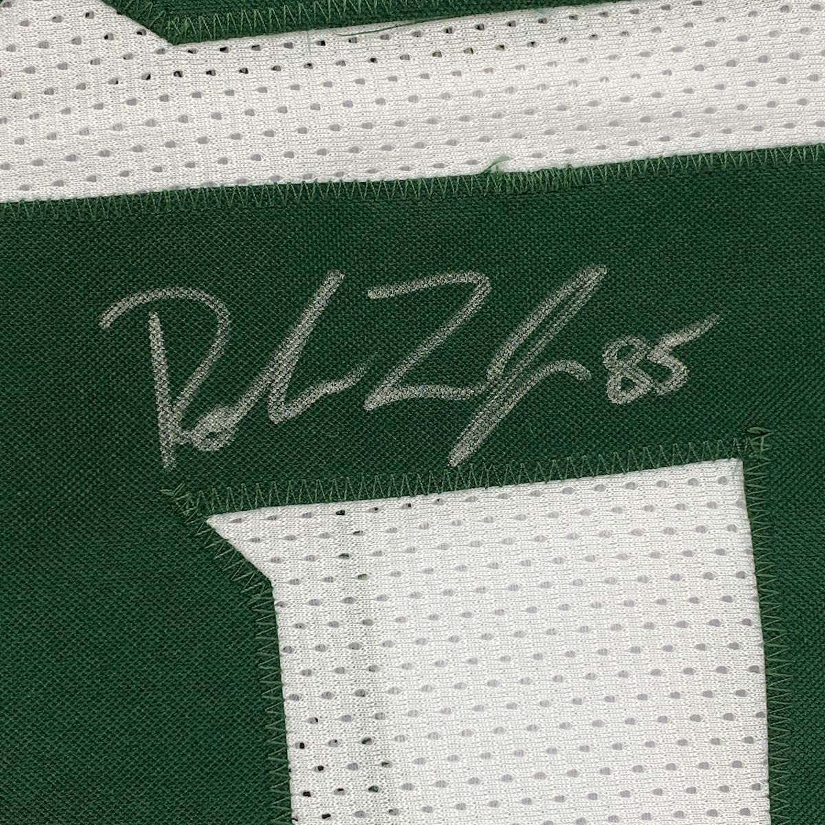 Autographed/Signed Robert Tonyan Green Bay White Football Jersey Beckett BAS COA