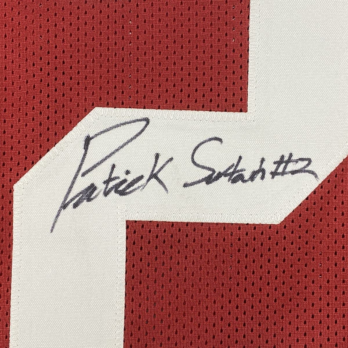 Autographed/Signed Patrick Surtain II Alabama Red College Football Jersey JSA COA