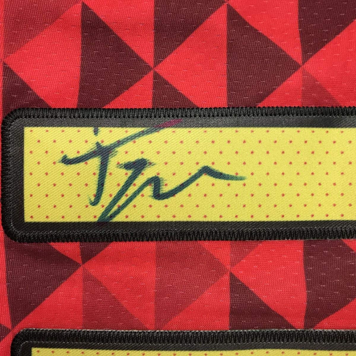 Autographed/Signed Trae Young Atlanta Red Basketball Jersey JSA COA