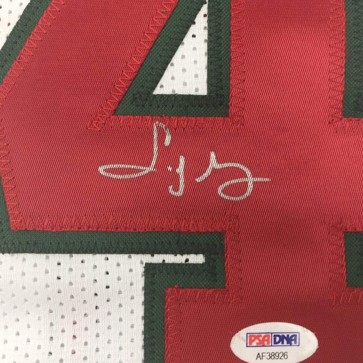 Autographed/Signed Sidney Moncrief Milwaukee White Basketball Jersey PSA/DNA COA