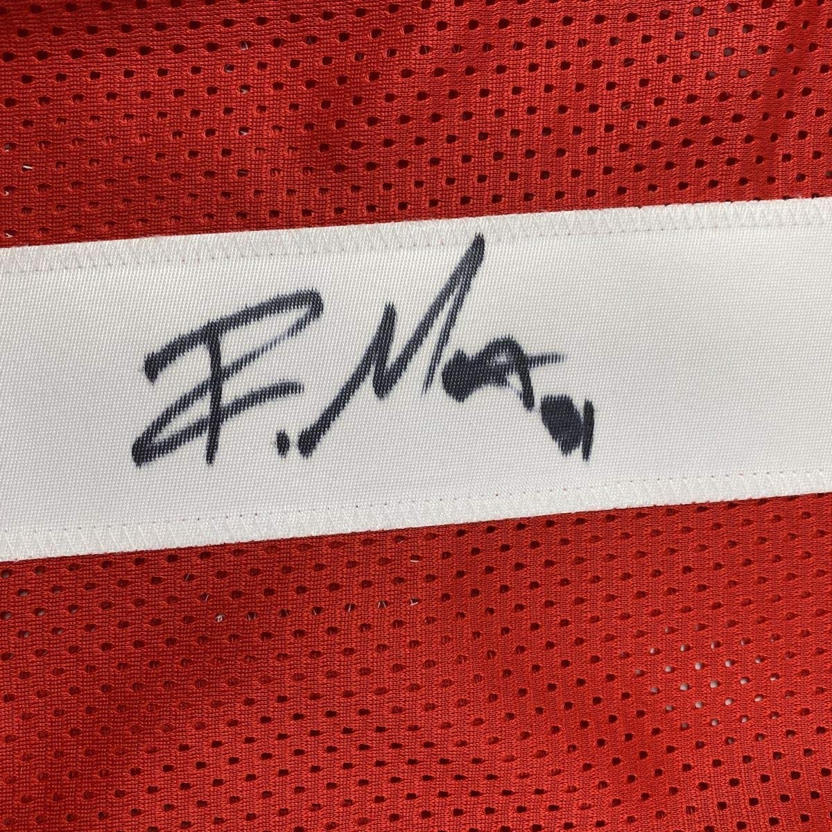 Autographed/Signed Raheem Mostert San Francisco Red Football Jersey JSA COA