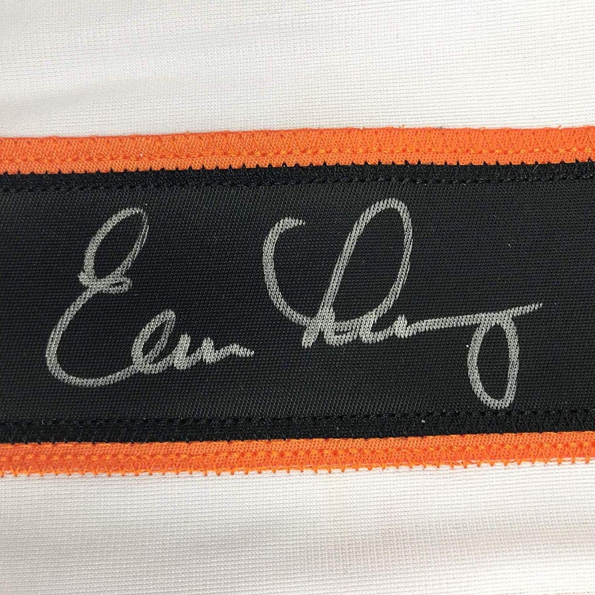 Autographed/Signed Evan Longoria San Francisco White Baseball Jersey JSA COA