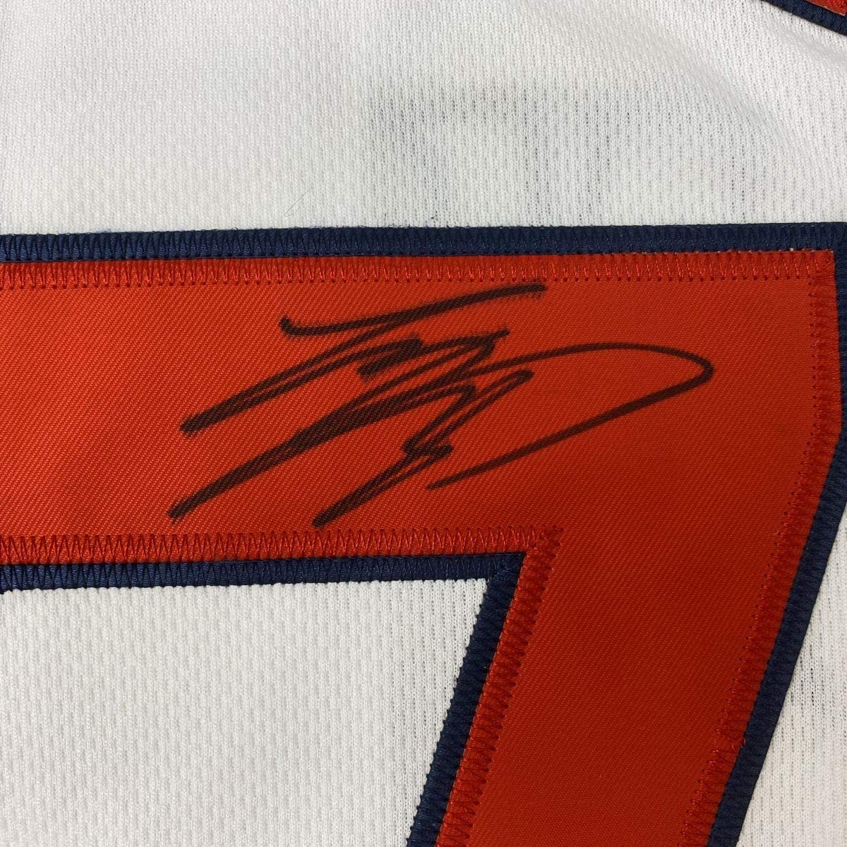 Autographed/Signed Shohei Ohtani Los Angeles LA Anaheim White Baseball Jersey PSA/DNA COA