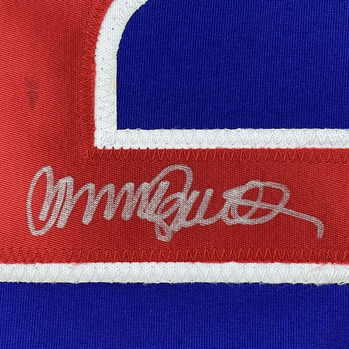 Autographed/Signed Ryne Sandberg Chicago Blue Baseball Jersey JSA COA