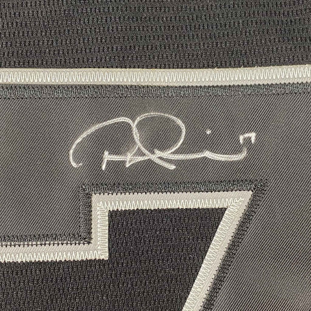 Autographed/Signed Rhys Hoskins Big Fella Players Weekend Black Baseball Jersey Beckett BAS COA