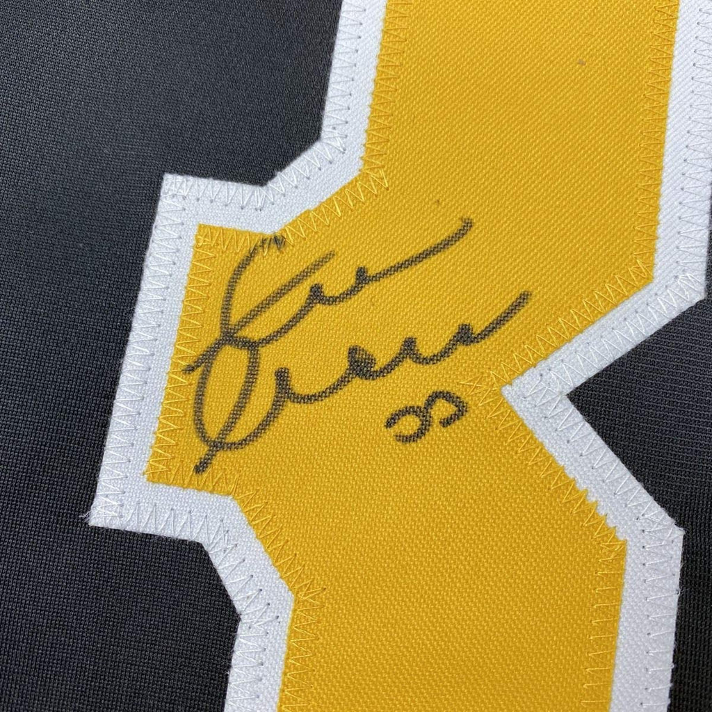 Autographed/Signed Zdeno Chara Boston Black Hockey Jersey JSA COA