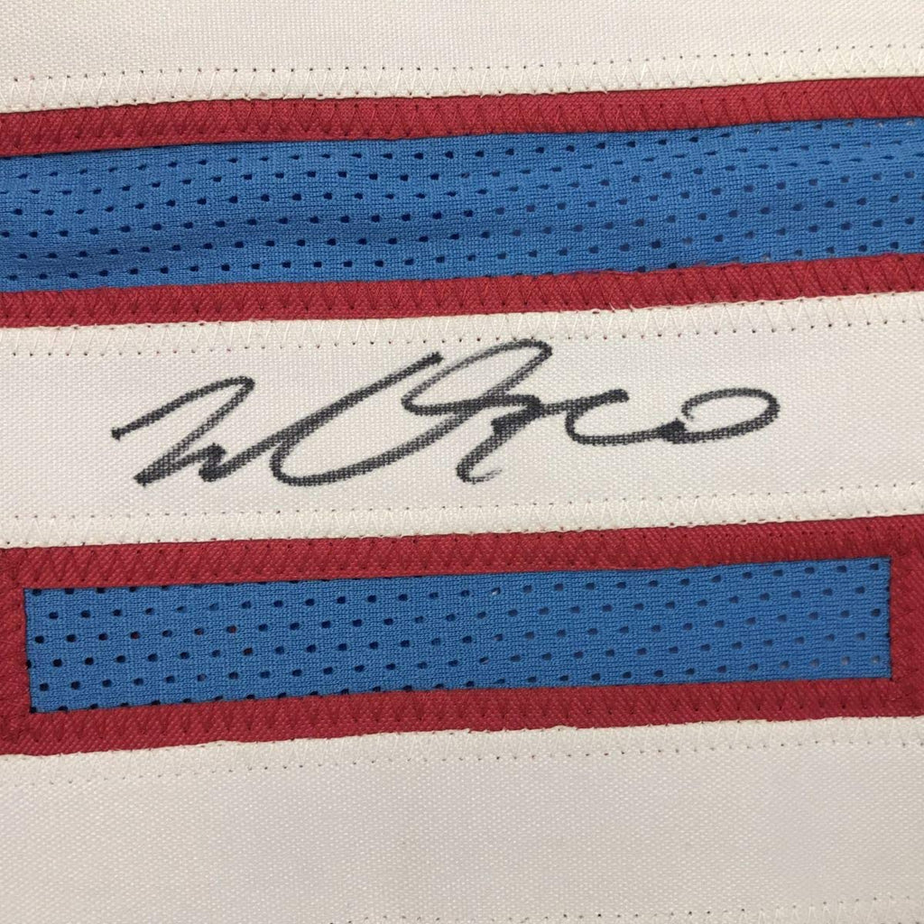 Autographed/Signed Willie Cauley-Stein Sacramento Retro Blue Basketball Jersey JSA COA