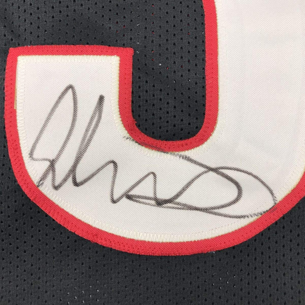 Autographed/Signed Todd Gurley Georgia Black College Football Jersey Beckett BAS COA