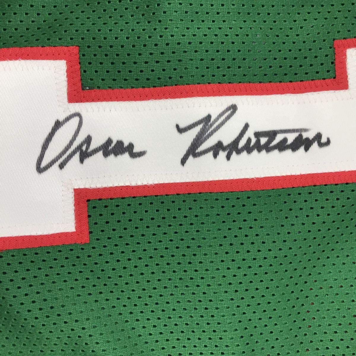 Autographed/Signed Oscar Robertson Milwaukee Green Basketball Jersey PSA/DNA COA