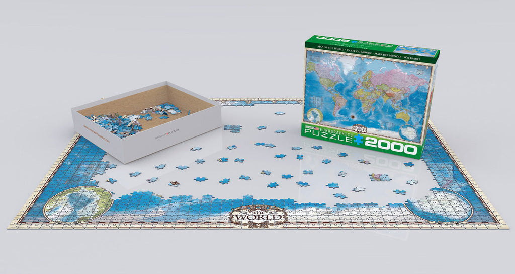 Puzzle: The BIG Puzzle Collection - Map of the World