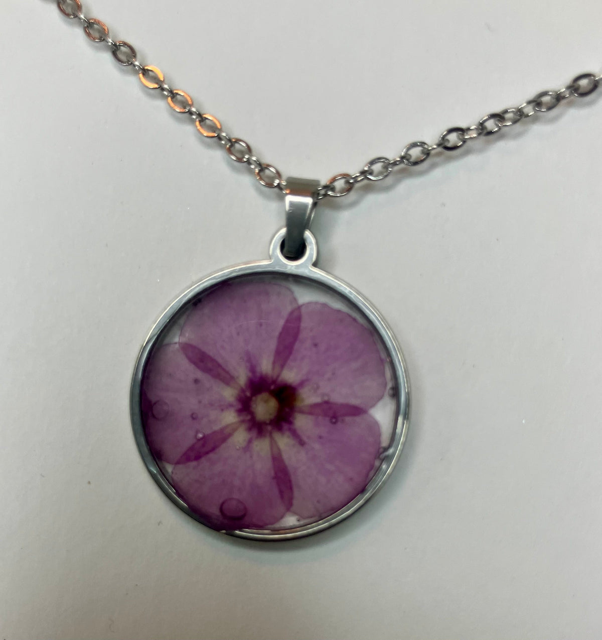 Dried Flower Resin Jewelry: Earrings & Necklaces