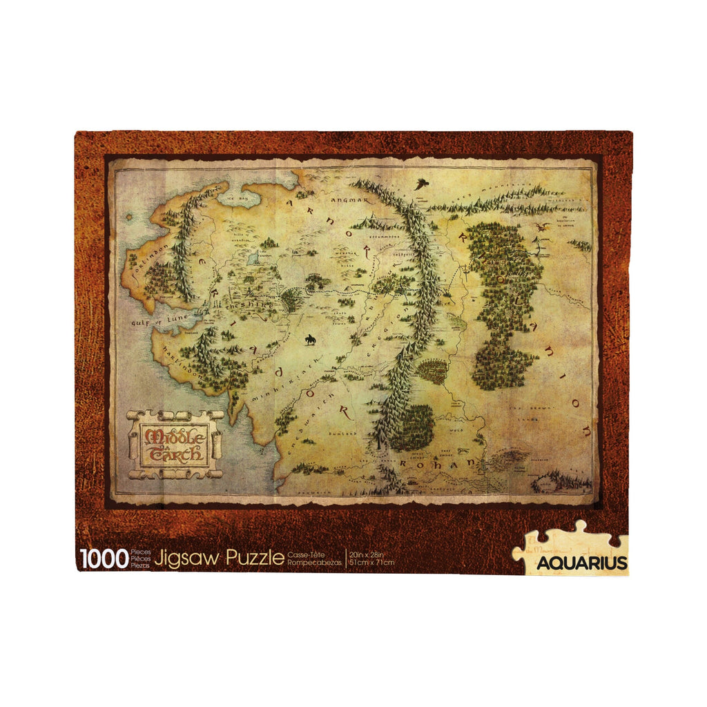 Aquarius Puzzles: The Hobbit Map