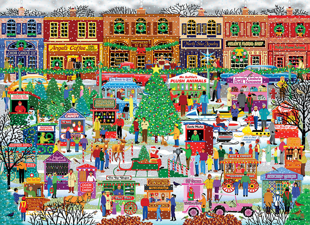 Puzzle: Family Oversize Puzzles - Downtown Holiday Festival