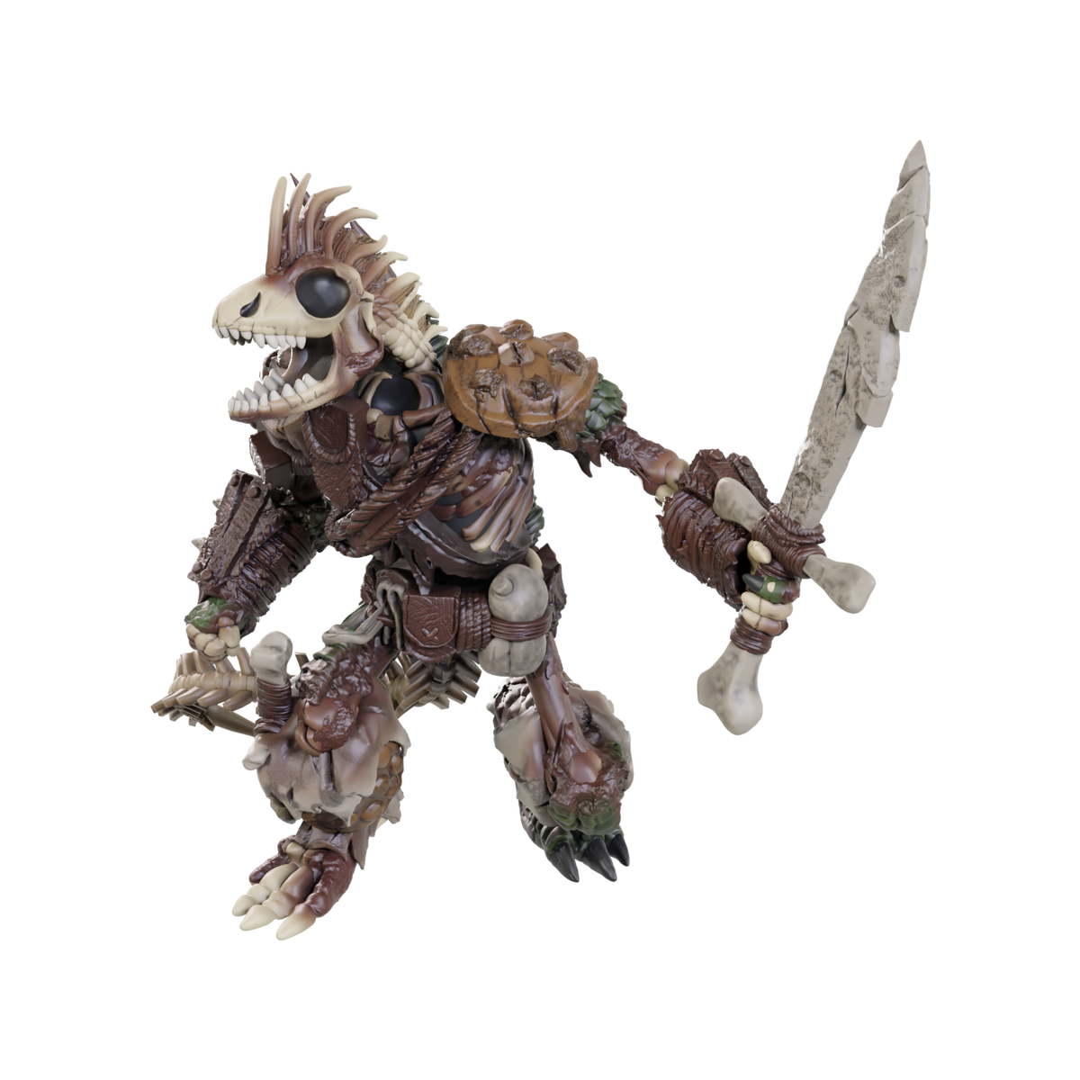 D&D: Nolzur's Marvelous Miniatures - Lizardfolk Skeleton