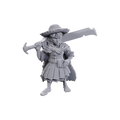 Pathfinder: Deep Cuts - Female Halfling Magus Low-Level