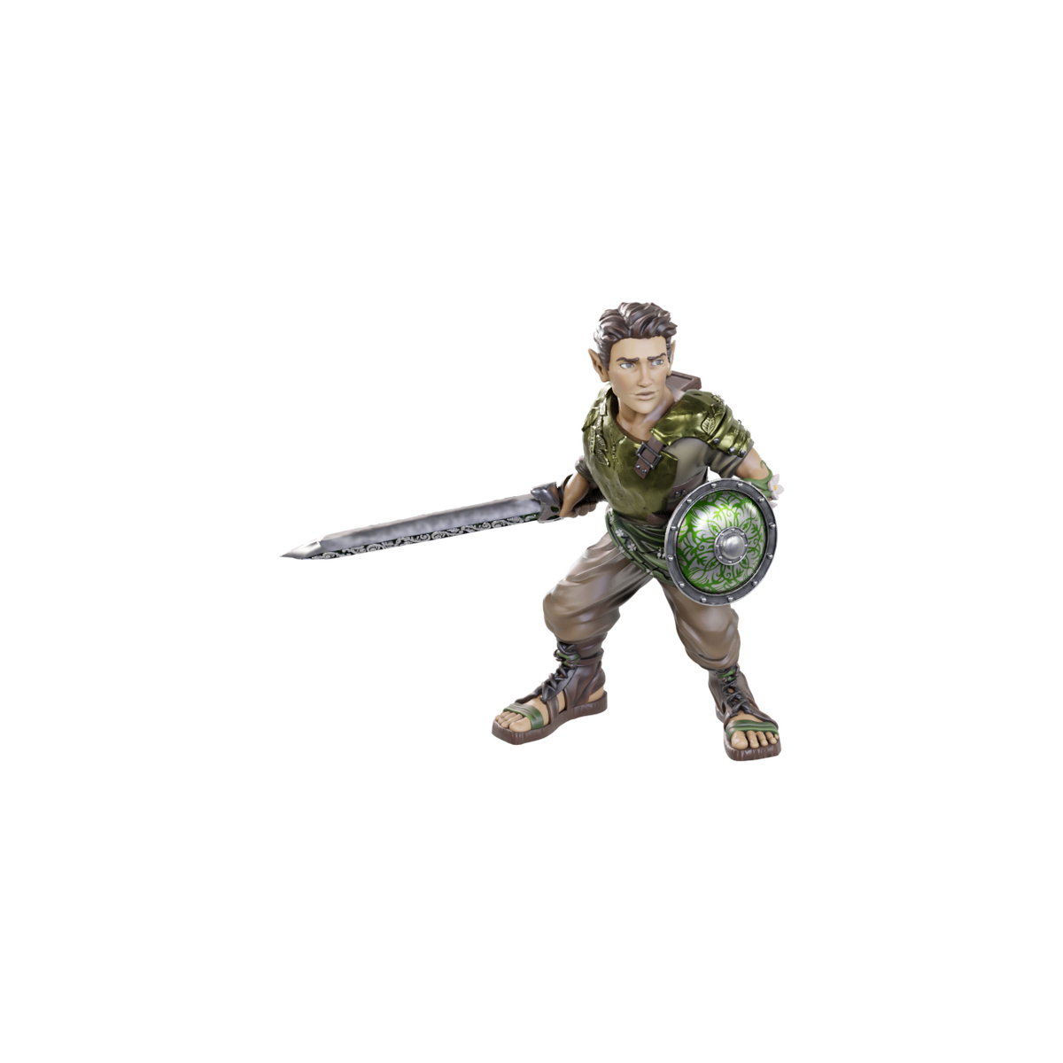 D&D: Critical Role Miniatures - Orym, of the Air Ashari & Fresh Cut Grass
