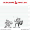 D&D: Nolzur's Marvelous Unpainted Miniatures - Dwarf Fighter & Orc Paladin