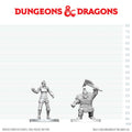 D&D: Nolzur's Marvelous Unpainted Miniatures - Cultist of Bane & Dwarf Zhentilar Soldier