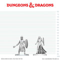 D&D: Nolzur's Marvelous Unpainted Miniatures - Black Gauntlet & Zhentilar Paladin of Bane
