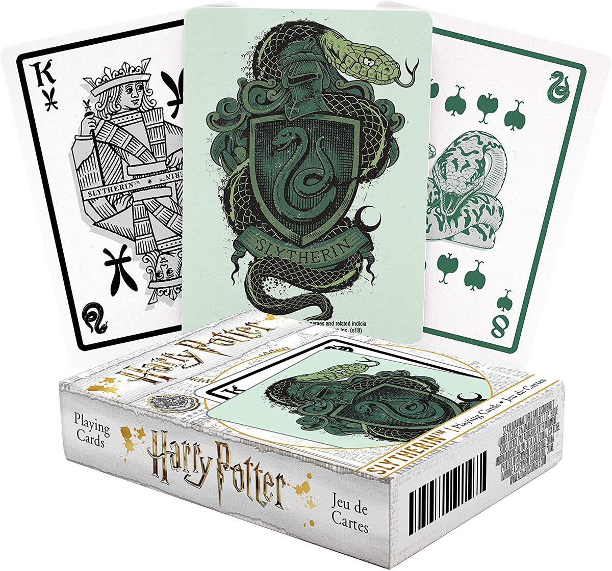 Aquarius Playing Cards: Harry Potter - Slytherin