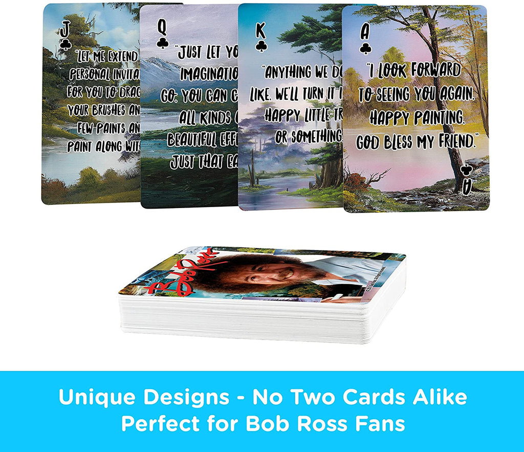 Aquarius Playing Cards: Bob Ross Quotes