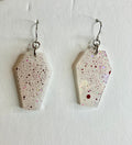 Holographic Coffin Resin Earrings