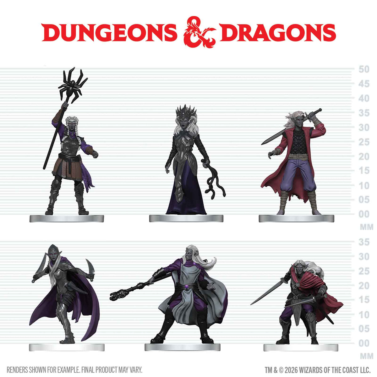 D&D: Icons of the Realms - Drow Warband