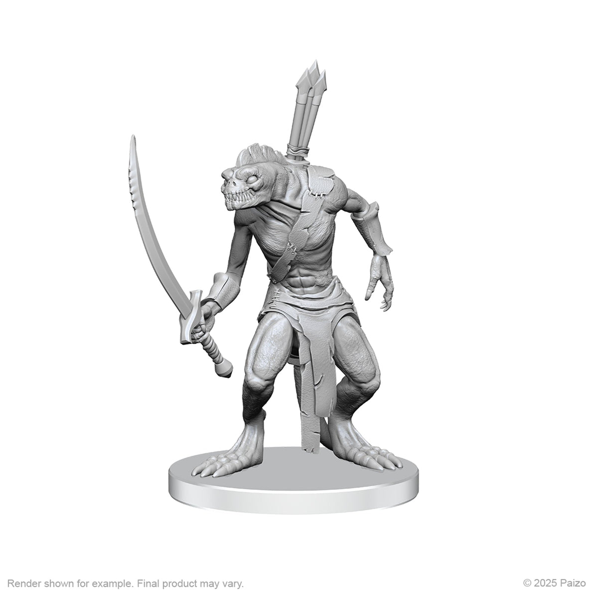 Pathfinder: Deep Cuts - Xulgath Skirmisher & Stoneliege
