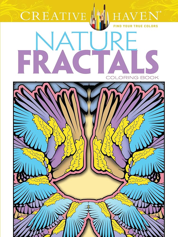 Creative Haven Nature Fractals Coloring Book (Adult Coloring Books: Nature)