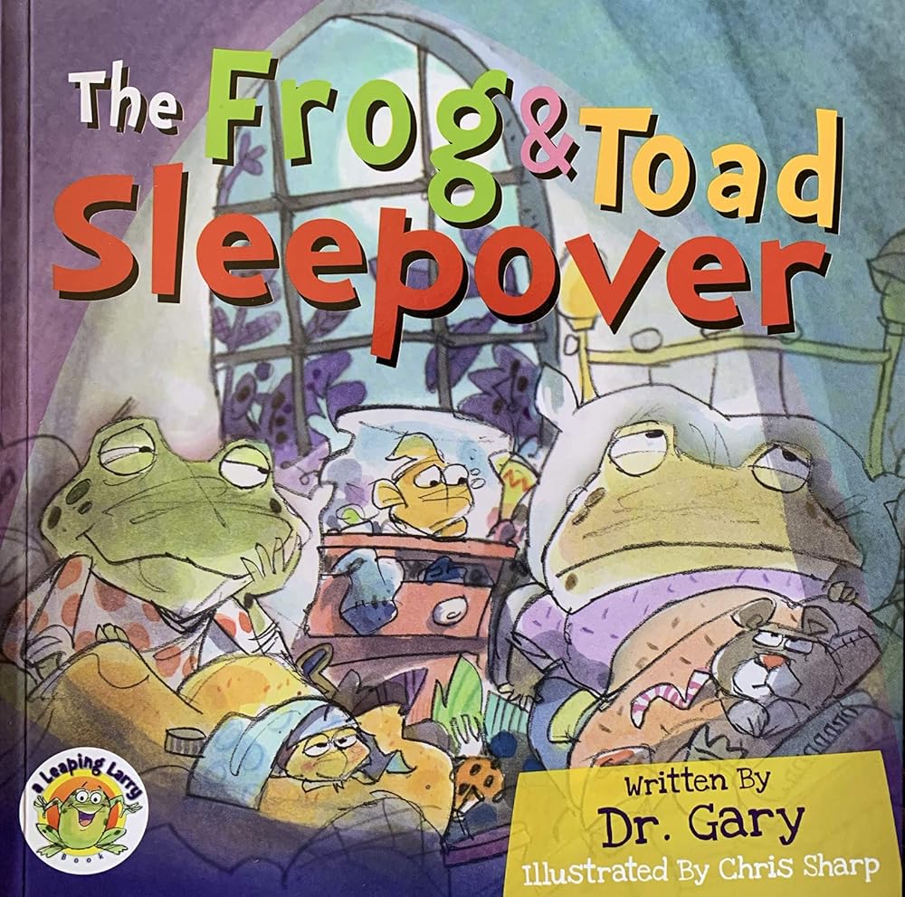 The Frog & Toad Sleepover (A Leaping Larry Book)