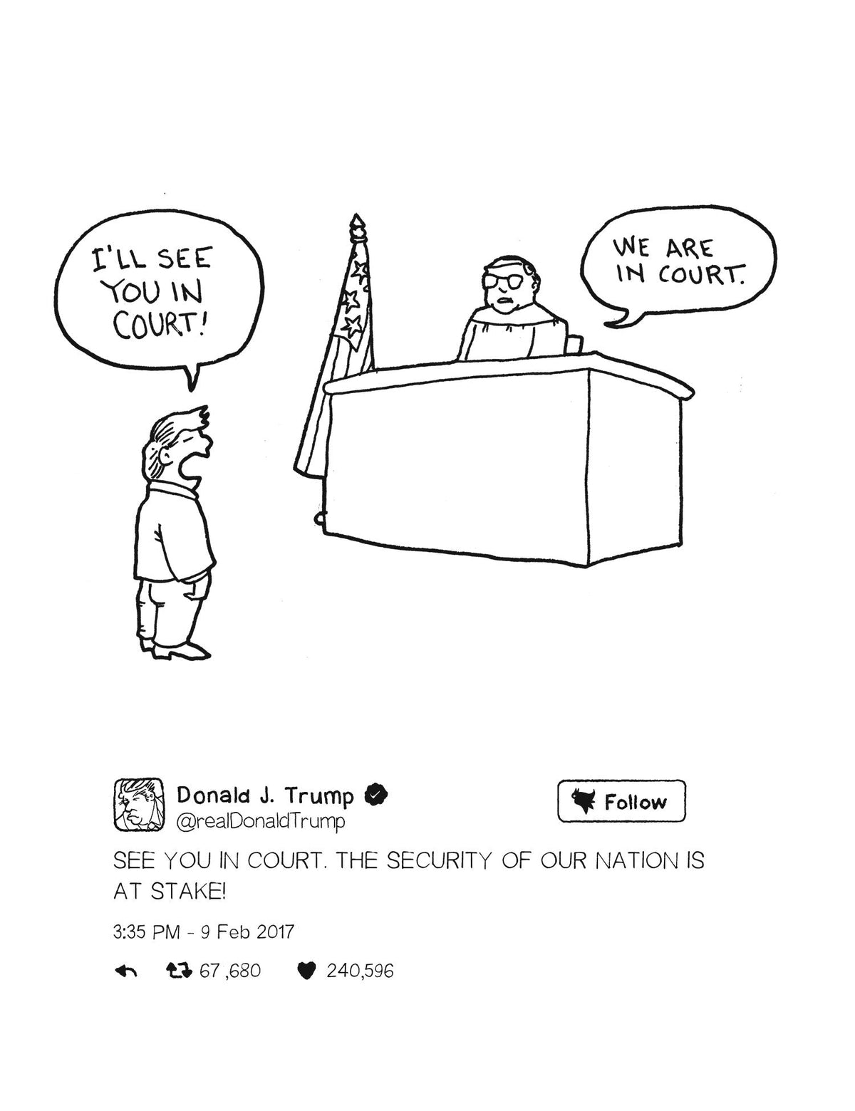 Sh*t My President Says: The Illustrated Tweets of Donald J. Trump