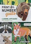 Paint-by-Number Quilts: 4 Animal Appliqu??s with Vintage Style