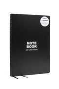 teNeues - Notebook Hardcover A4 - 230 Lined Pages with Lay Flat Binding, Classic Black: A4 Notebook: A4 Notebook
