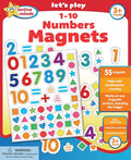 Active Minds - 1-10 Numbers Magnets - Great for Early Math and Counting Skills (Ages 3+)