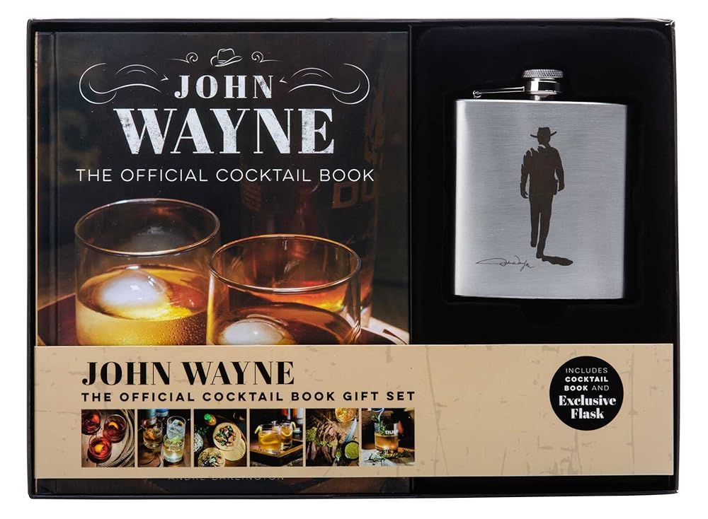 John Wayne: The Official Cocktail Book Gift Set