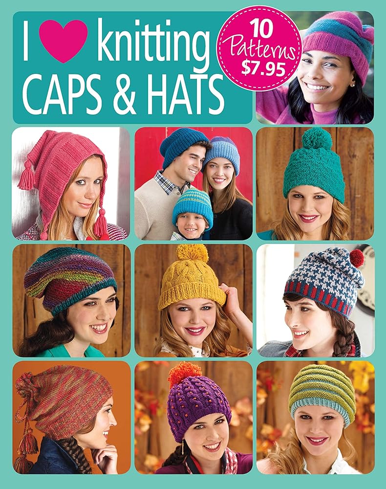 I Love Knitting Caps & Hats