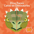 Dino Faces/Caras de Dinosaurios (My First Puzzle Book)